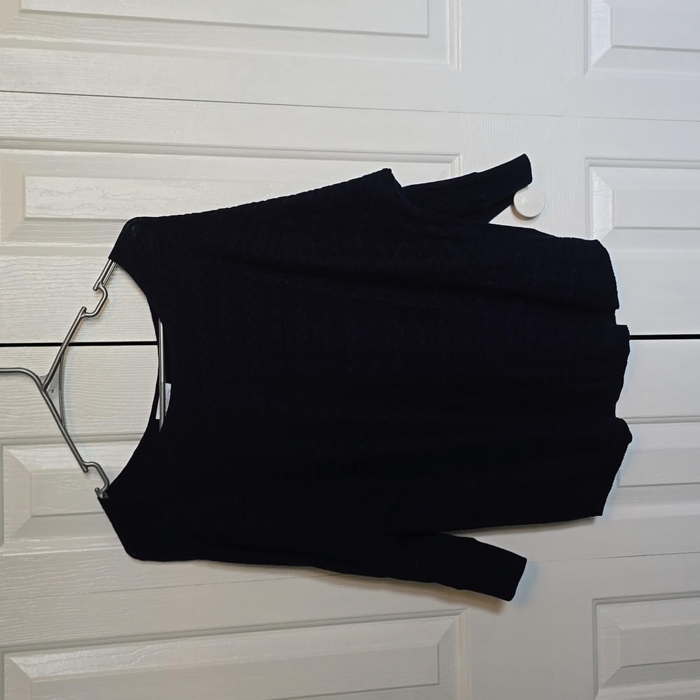 Market & Spruce Navy Sweater